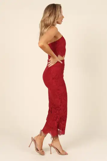 Maybelle Skirt - Wine(2)