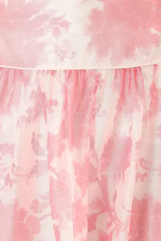 Miami Maxi Skirt - Pink Floral(XS)
