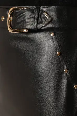 Serena Mini Skirt - Black(S)