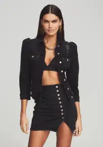 Willa Skirt(True Black,XXS)