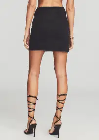 Willa Skirt(True Black,XXS)