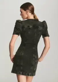 Stasha Dress(Obsidian Black,XXS)
