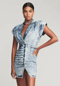 Gia Dress(Light Blue Acid,XXS)