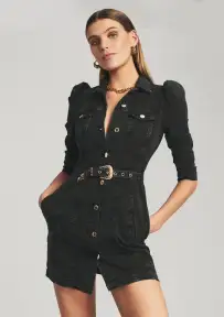 Lema Dress(Jet Black,XXS)