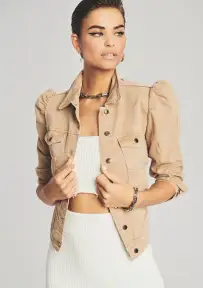 Ada Jacket(Camel,XXS)