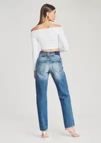 Maggie Mid Rise Jean(Tahoe,23)