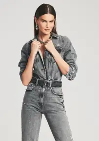 Renee Jumpsuit(Slate Grey,23)