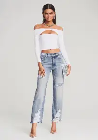 Maggie Mid Rise Jean(Lakewood,23)