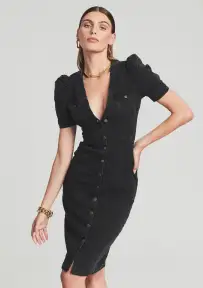 Annie Dress(Jet Black,XXS)