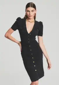 Annie Dress(Jet Black,XXS)