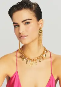 Tia Earrings - Gold Luxe