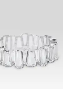 Karsyn Crystal Earring - Silver