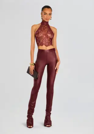 Violet Lace Top(Port,XXS)