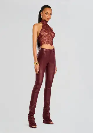 Violet Lace Top(Port,XXS)
