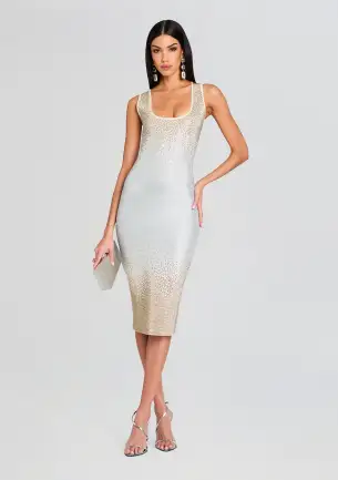 Essie Embellished Knit Dress