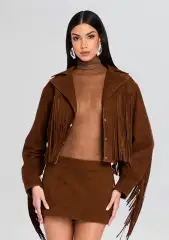Vonda Suede Jacket