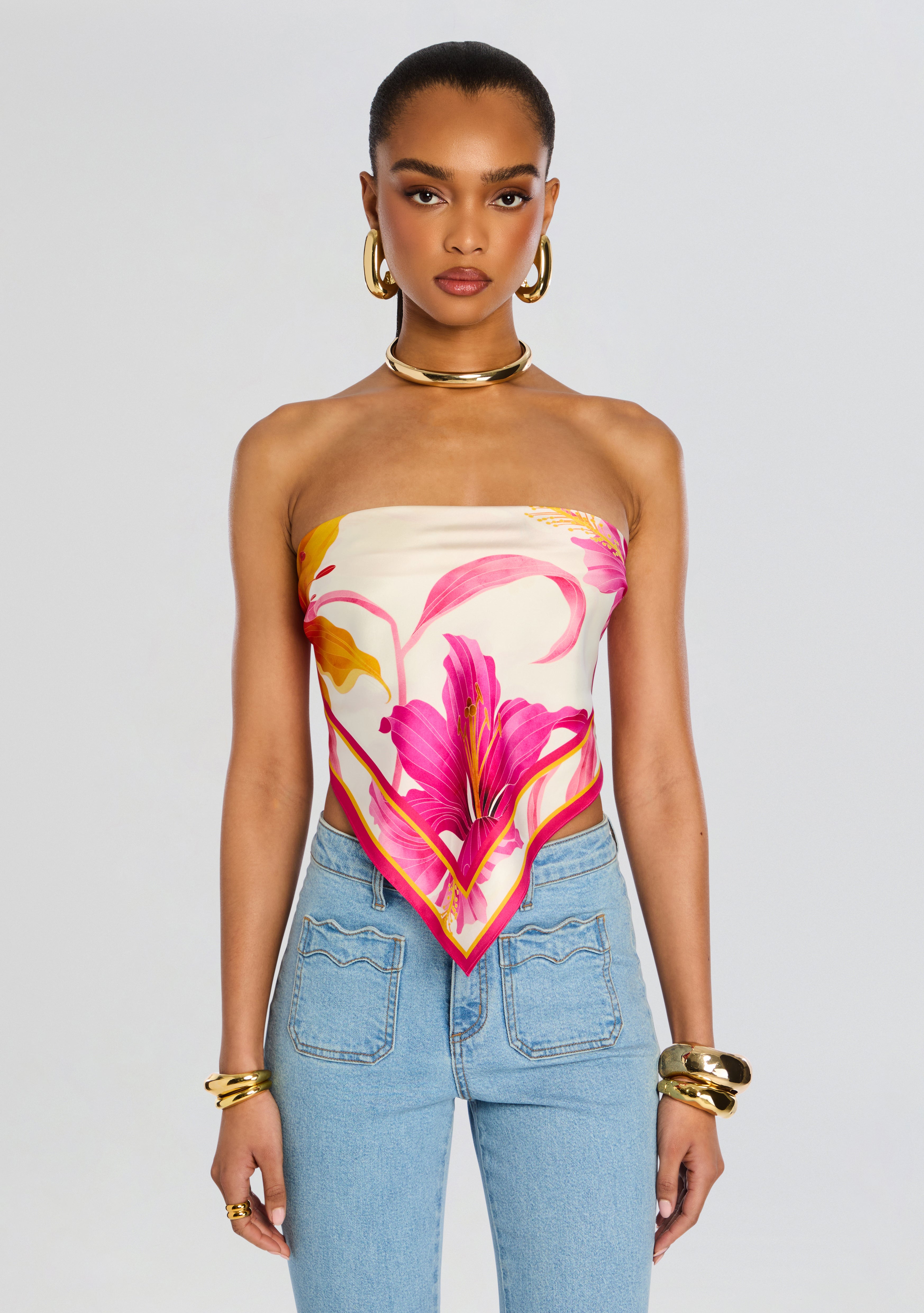 Alivia Silk Top
