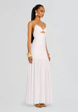 Bristol Mesh Dress(Porcelain,XXS)