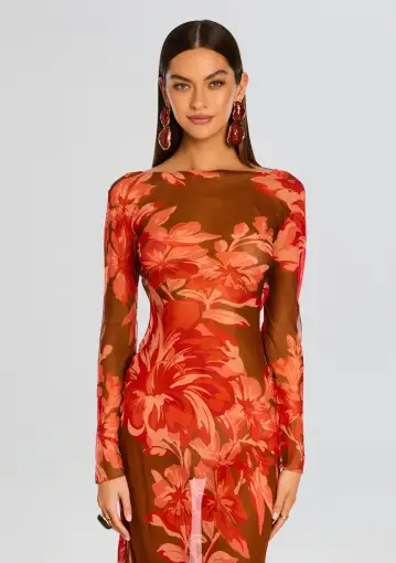 Vienna Dress(Geranium Reverie,XXS)