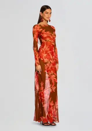 Vienna Dress(Geranium Reverie,XXS)