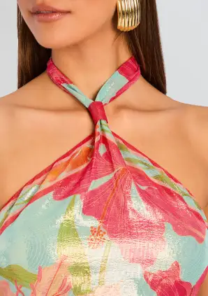 Callie Top(Aqua Primavera,XXS)