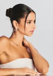 Amor Earrings - Silver