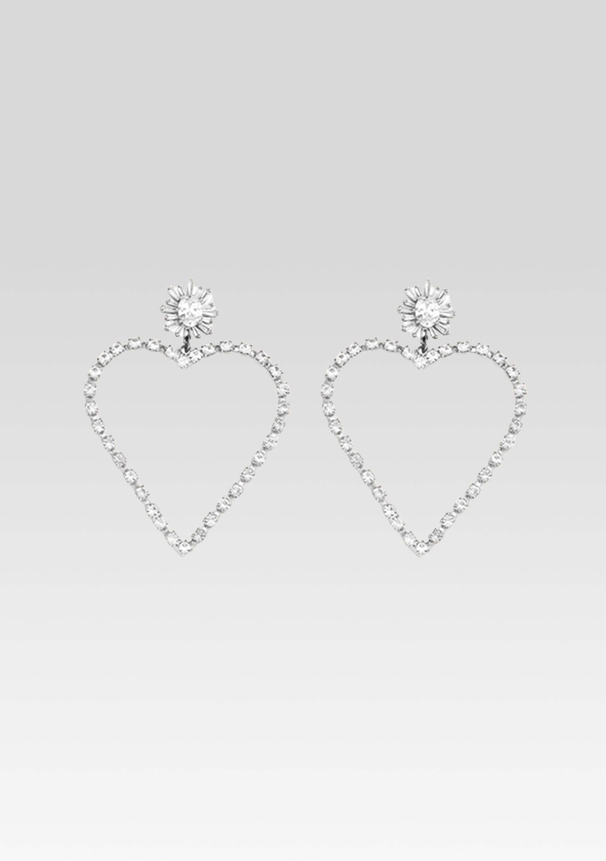 Amor Earrings - Silver