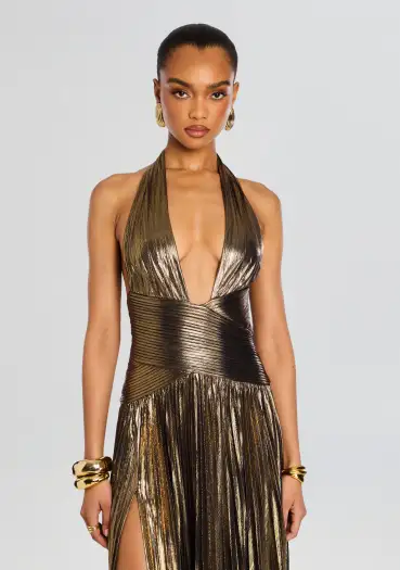 Averie Dress(Antique Gold,XXS)