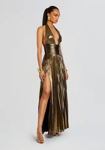 Averie Dress(Antique Gold,XXS)