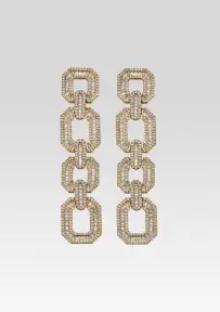 Bruno Earrings - Gold
