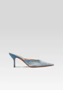 Daphne Denim Mule