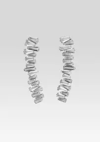 Donna Earrings - Silver
