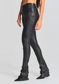 Danica Coated Denim Pant(Gator,23)