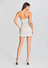 Rhya Dress(Optic White,XXS)