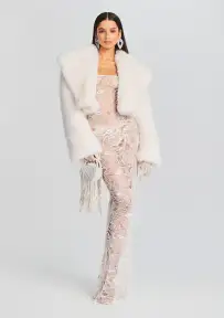Cadence Coat(White,XXS)