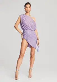 Jean Sequin Dress