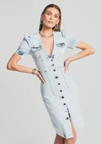 Annie Dress(Ice Blue,XXS)