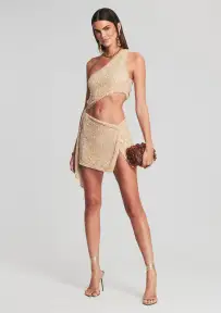 Quinn Sequin Top(Sea Shell,XXS)