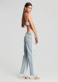Maggie Low Rise Jean(Two Tone Laguna,23)