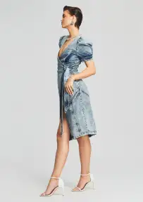 Zelda Wrap Dress(Sienna,XXS)
