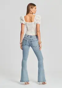 Demi Mid Rise Jean(Sorrento,23)