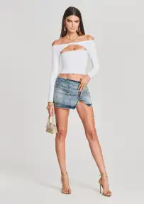 Willa Low Rise Skirt(Light Rip Tide,XXS)