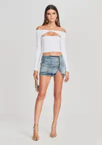 Willa Low Rise Skirt(Light Rip Tide,XXS)