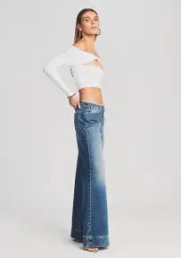 Aston Wide Leg Jean(Cyprus,22)