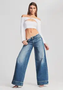 Aston Wide Leg Jean(Cyprus,22)