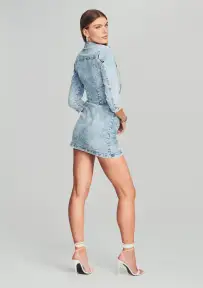 Willa Dress(Light Blue Acid,XXS)