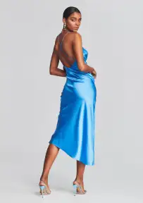 Emma Silk Dress(Marina,XXS)