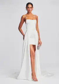 Evalina Dress(White,XXS)