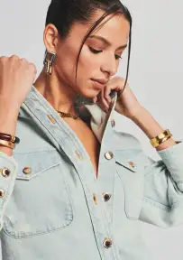 Doreen Shirt(Blue Dawn,XXS)