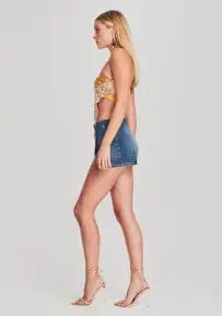 Willa Low Rise Skirt(Worn Vintage Blue,XXS)